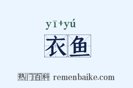 衣鱼是什么意思的图片